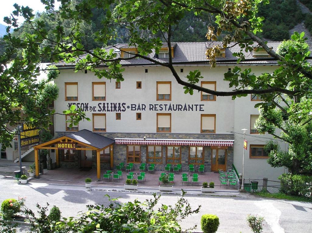 Mesón De Salinas Hotel Salinas de Bielsa Exterior foto